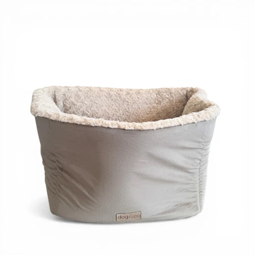 Legowisko kokon dla psa ze składanymi bokami -  Velvet Roses 