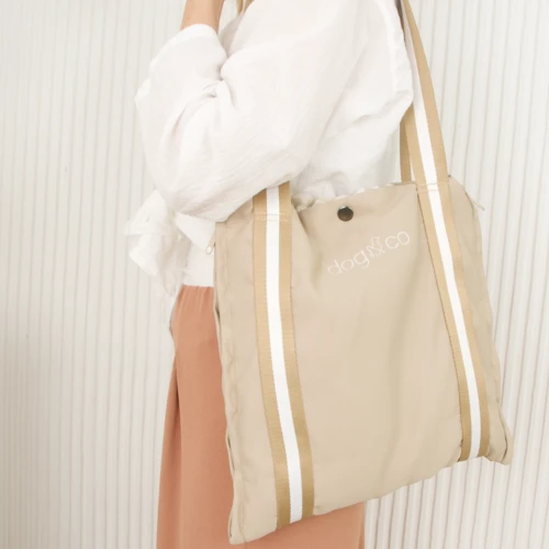 Torba-Mata podróżna 2w1 URBANMAT by Dogco - beżowa