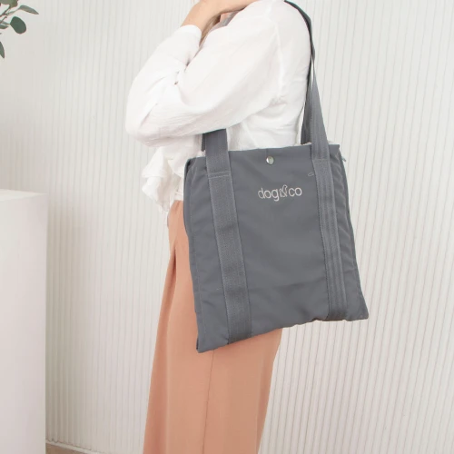 Torba-Mata podróżna 2w1 URBANMAT by Dogco - szara